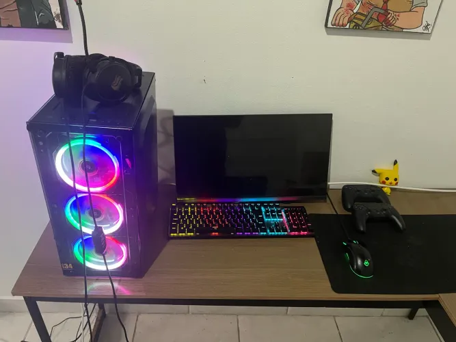 PC Gamer i5 10400F + GTX 1660 Super | Acompanha periféricos