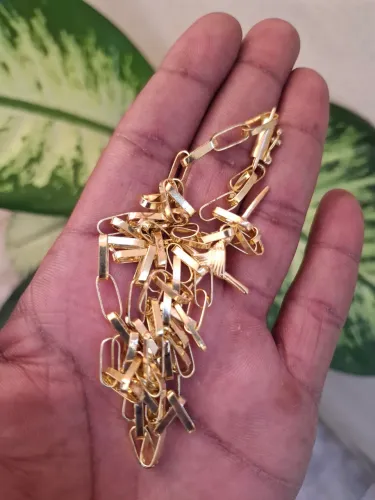 Kit Tijolinho de Moeda Antiga - Corrente + Pulseira 4mm