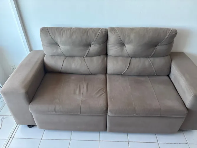 Sofá retrátil 2 lugares