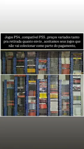Jogos vídeo game PS4