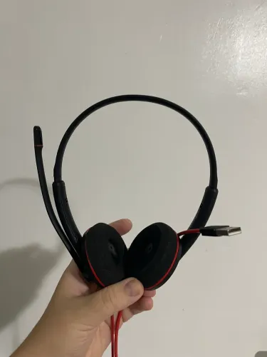 Headset Plantronics Blackwire USB com Microfone