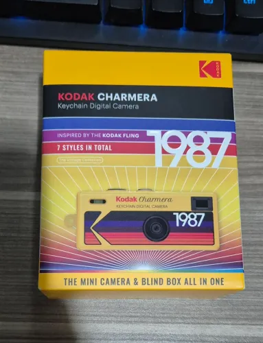 Kodak Charmera - Mini Câmera Digital Chaveiro (NOVA, lacrada)