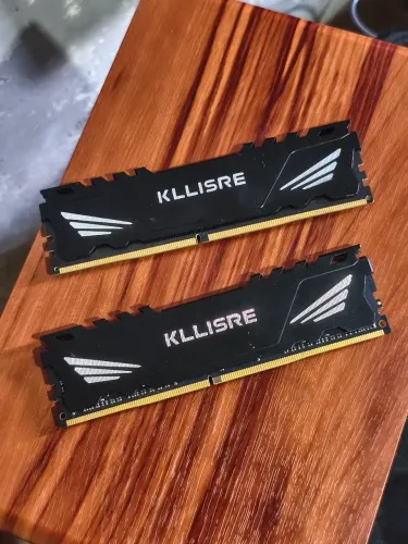 2 Memória kllisre de 8gb total 16gb 3200mhz