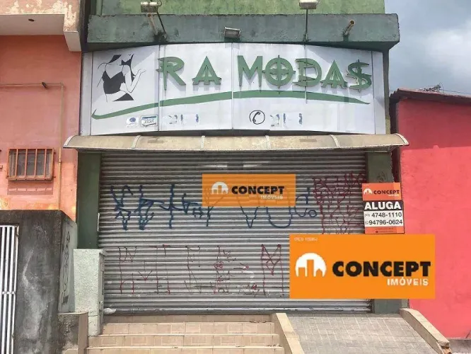 Salão para alugar, 8 m² por R$ 800,00/mês - Cidade Miguel Badra - Suzano/SP