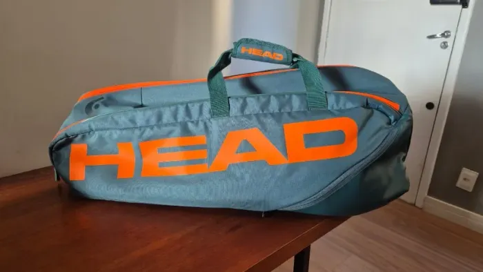 Raqueteira Head Pro X Large 9r Verde E Laranja