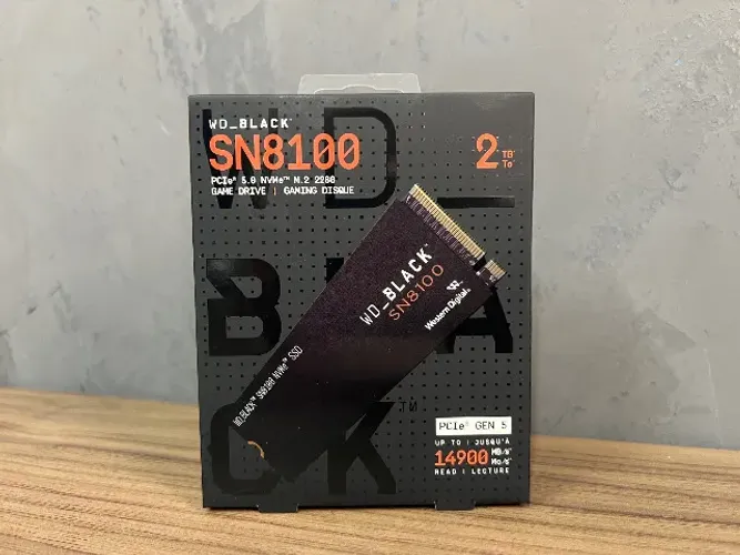 SSD Western Digital WD BLACK SN8100 2TB M.2 2280 PCI-e 5.0 Gen5 NVMe 14.900Mbps - Lacrado