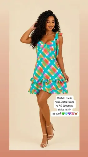 VESTIDOS QUADRICULADA ?