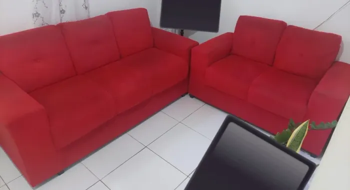 Conjunto Sofá 3 e 2 Lugares 