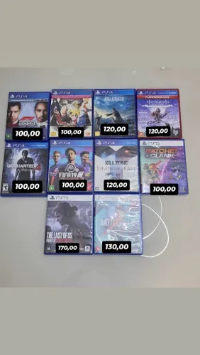 Jogos ps4 Ps5