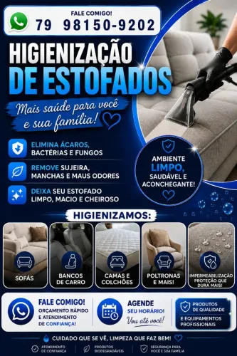 Higienização e impermeabilização