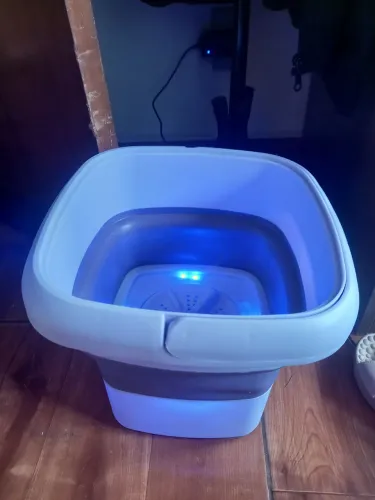 Mini máquina de lavar roupa dobrável NOVINHA- NUNCA FOI USADA