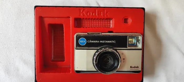 Câmera Kodak antiga 