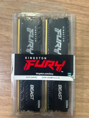 Kit de memórias RAM de 16GB(2x8GB) DDR4 3200Mhz