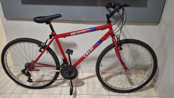 Bicicleta CALOI ASPEN / ACEITO CARTÃO 