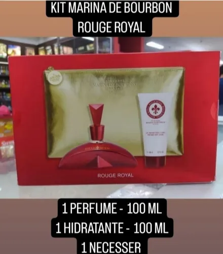 KIT MARINA DE BOURBON ROUGE ROYAL - 100 ML ( Original e Lacrado )