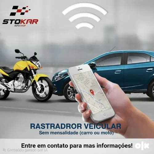 Rastreador Veicular carro ou moto (Consultar disponibilidade)