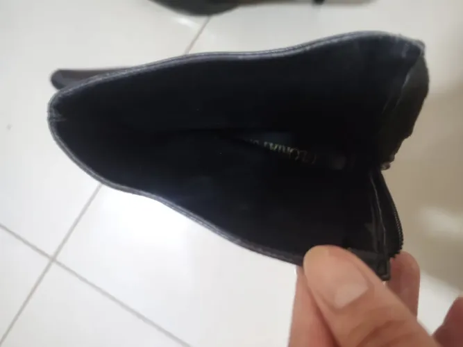Bota de couro