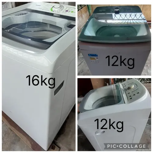 Máquinas de lavar roupas com garantia.