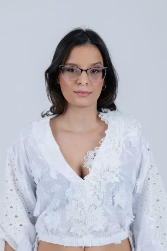 Blusa Renda Isa Paes P