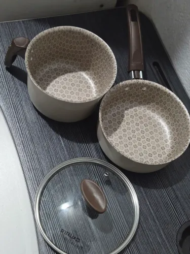 Panela + Fervedor D?Itália Teflon