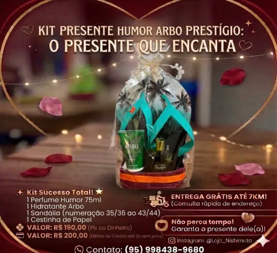 Presente ?  sandália masculina 