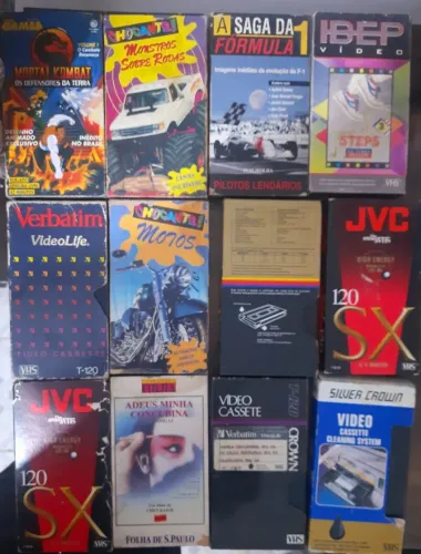 Lote VHS Antigas