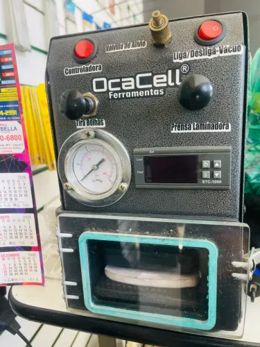 Máquina laminadora e tira bolhas de tela de celular Ocacell