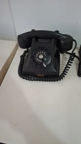Telefone Analógico de Disco - Raridade