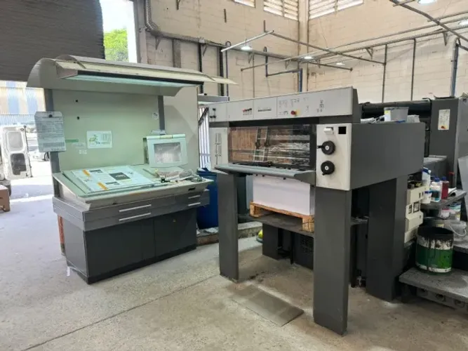 Impressora Offset Heidelberg Speedmaster 74 Cp 2000