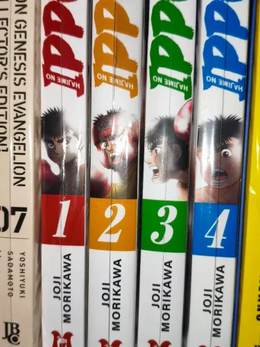 Hajime no Ippo volumes 1 ao 4
