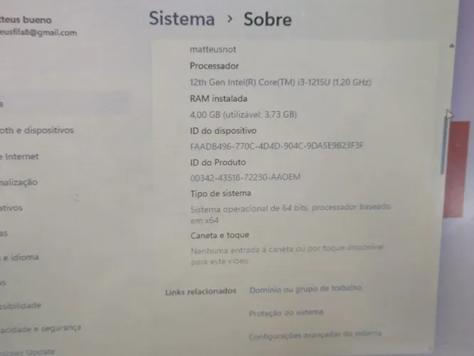 Notebook Lenovo Ideapead 1i