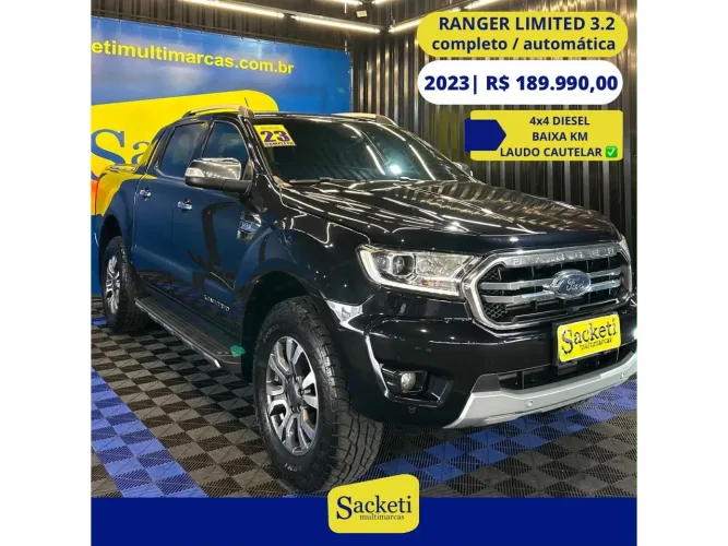 Ford Ranger Limited 3.2 20V 4X4 CD Aut. Dies. 2023