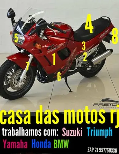Suzuki gsx 750f peças