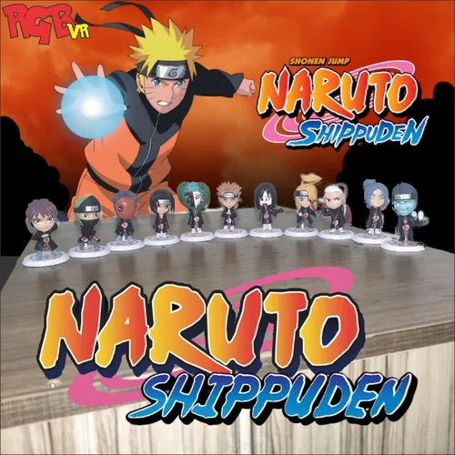 Miniaturas Naruto III (Vendas por unidade ou coleção)