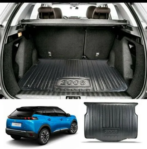 Tapete Bandeja porta malas Peugeot 2008 2016 à 2018 Impermeável