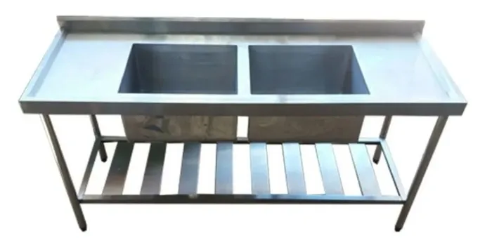 Bancada de inox , pia de inox ,coifa inox 
