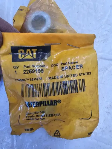 Carregadeira trator esteira caterpillar espacador motor c18 2259199
