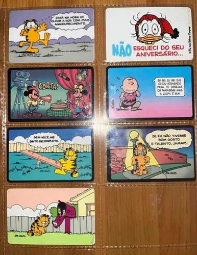 Cartão Garfield De Colecionador De Aniversário