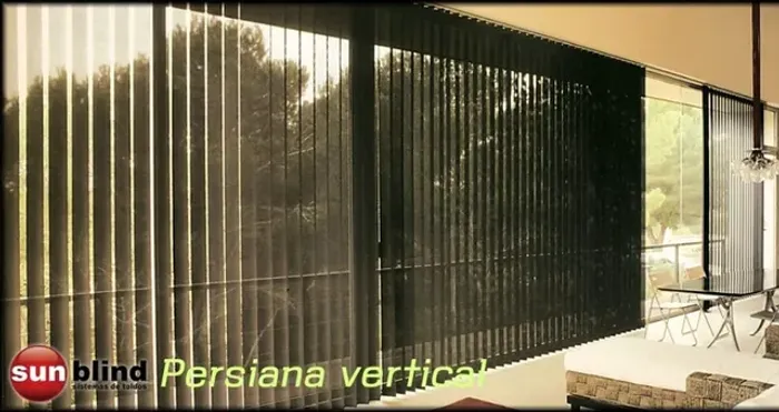 Persiana Vertical de tecido Soleil r$ 244,00 m2