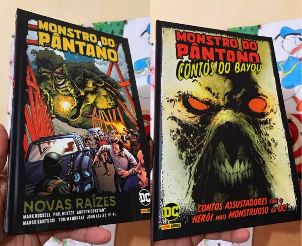 Monstro do pântano novas raizes e contos do Bayou 2 hqs capa dura