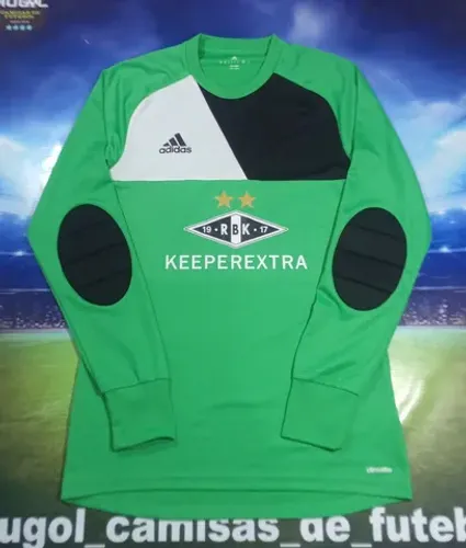 Camisa do Rosenborg BK / Noruega 2017 Adidas Goleiro treino Tamanho P