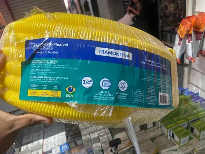 Mangueira corr 3/4 Amarelo 50 metros