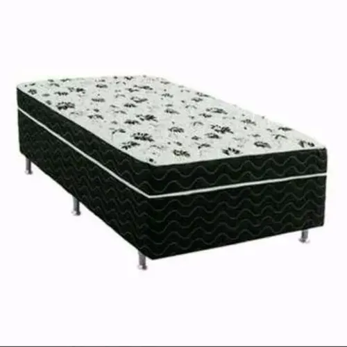 Cama Box Solteiro com 5 cm Espuma Selada, C/ Certificado do Inmetro