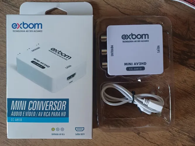 Mini Conversor AV2-HDMI- funciona bem no Ps2