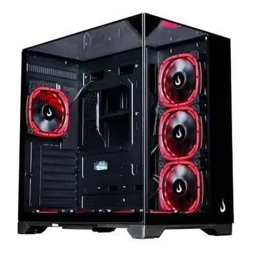 Gabinete Gamer Rise Mode Galaxy Full Glass, Mid Tower, ATX, Lateral e Frente em Vidro 