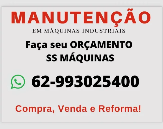 Manutenção em equipamentos Industriais