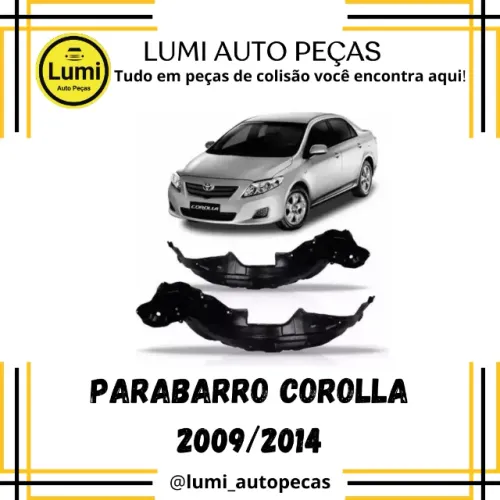 Parabarro Corolla 2009/2014 - NOVO 