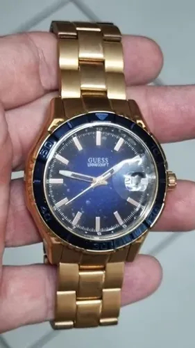 Relógio Guess Feminino Dourado Novo Original dos EUA