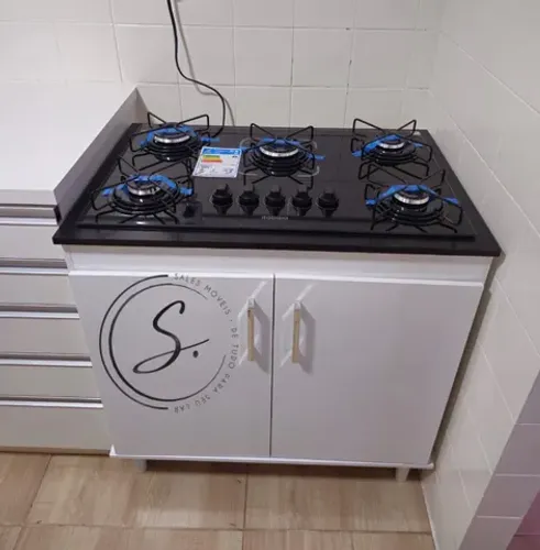 Balcão com Cooktop Itatiaia 5 bocas PROMOÇÃO 