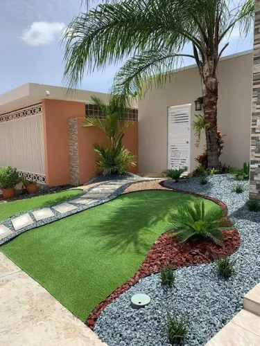 Jardim impecável para sua residência ficar linda